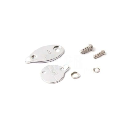 Couverture serrure direction PIAGGIO (a riveter) Ciao/SI (OEM 070604)