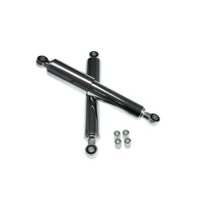 Amortisseurs MOPED KINGS CLASSIC - universel (paire) 280mm chrom douilles M8/10
