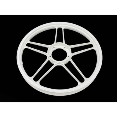 Jante avant/arrière 1.35x17 pouces GRIMECA imitation vide blanc Maxi S/N, X30 NG