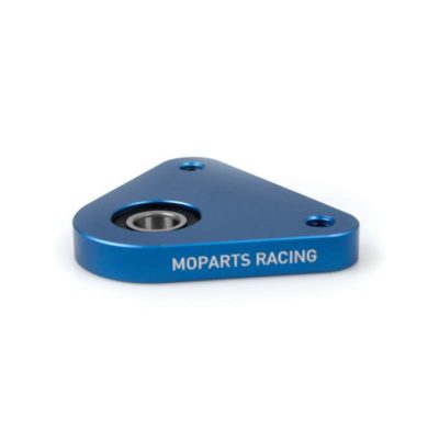 Support traingle MOPARTS - ROUND flasque fraisé Piaggio Ciao/SI/Bravo bleu