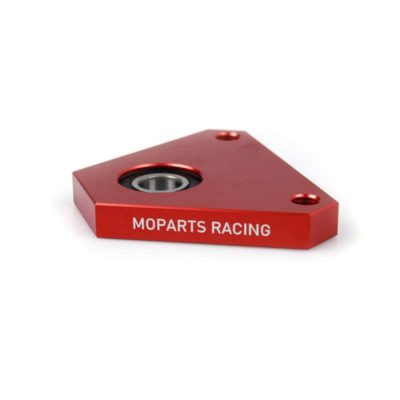 Support traingle MOPARTS - HEXAGON flasque fraisé Piaggio Ciao/SI/Bravo rouge