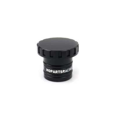 Bouchon d'essence MOPARTS SPLINED alu fraisé noir Piaggio Ciao