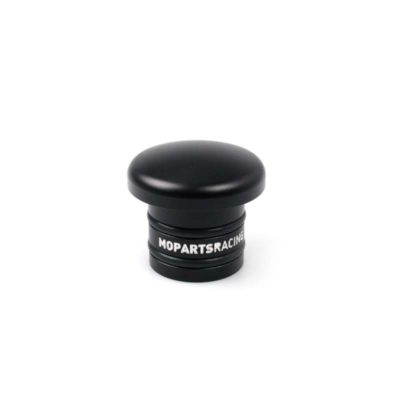 Bouchon d'essence MOPARTS FLAT alu fraisé noir Piaggio Ciao