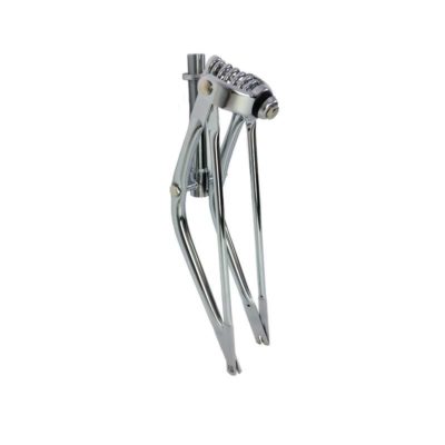 Fourche springer MOPED KINGS BENT - TWENTYeight INCH Ø 25.4mm - 190mm chromé