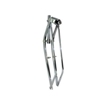 Fourche springer MOPED KINGS CANTILEVER Ø 25.4mm - 190mm en chromé