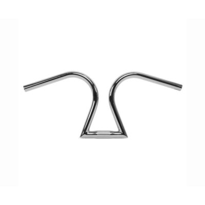 Guidon MOPED KINGS TITTY Ø 25.4/22mm chromé 53 x 23 - décalé 0cm