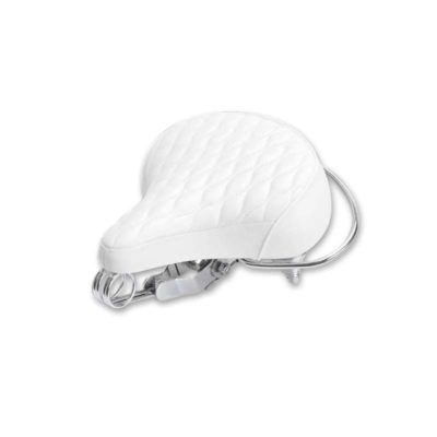 Selle MOPED KINGS PROJECT 346 - DIAMOND blanc 31.5 x 30 x 16cm