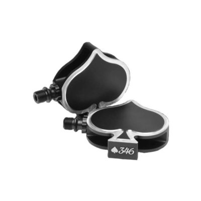 Pedalen MOPED KINGS PROJECT 346  alu-noir 9.5x12x2.3cm