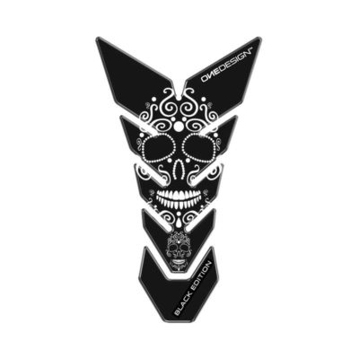 Protège réservoir ONE DESIGN BLACK EDITION - MAIA blanc 134 x 230mm