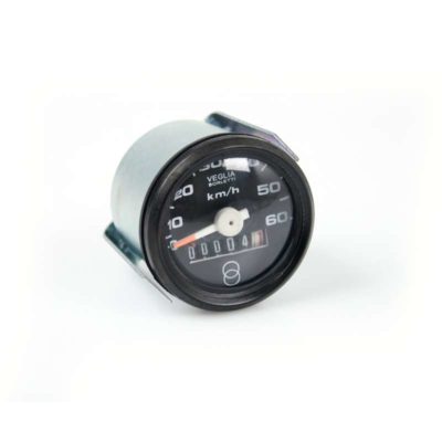 Compteur NO NAME (Typ VEGLIA) Ø 48mm >60 km/h cadran noir/bague noir/centré