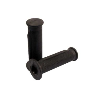 Poignée MOPED KINGS (paire) STREET - OLDSKOOL  Ø 22/24x120mm noir fermé