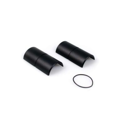 Douille de réduction guidon MOPED KINGS  Ø 25.4mm ->  Ø 22mm noir
