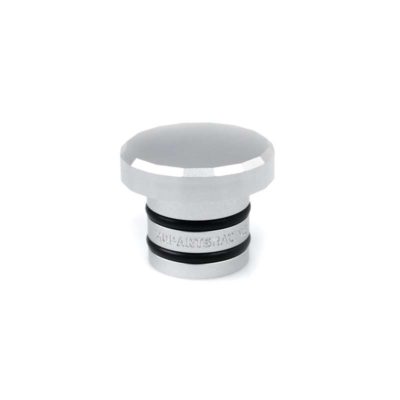 Bouchon d'essence MOPARTS POLYGON alu fraisé argenté Piaggio Ciao