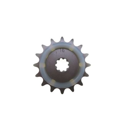 Pignon d'entraînement NO NAME 16 dents gommé comme d'origine Puch