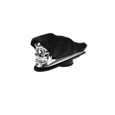 Figurine MOPED KINGS DEAD HEAD chromé 120 x 50/40 x 40mm