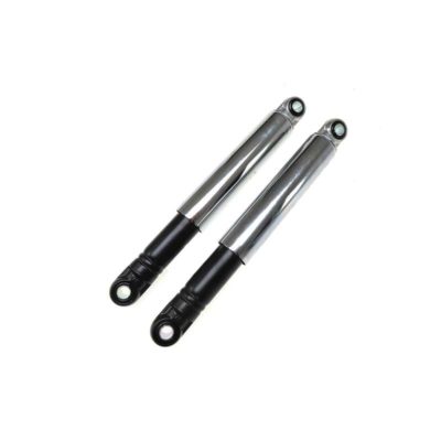 Amortisseurs MOPED KINGS CLASSIC - universel (paire) 310mm chromé/noir