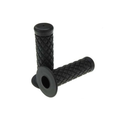 Poignées MOPED KINGS paire STREET - DAMA Ø 22/24 x 120mm noir fermés