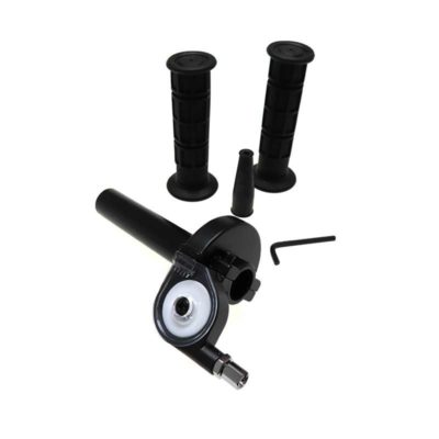 Poignée de gaz MOPED KINGS alu noir