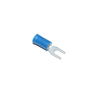 Cosse d'extrémité pour fourche NO NAME isolant rac. Ø 4x25mm cable 0.25-2.5mm²