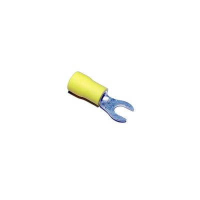 Cosse d'extrémité pour fourche NO NAME isolant rac. Ø 5x25mm cable 0.25-6.0mm²