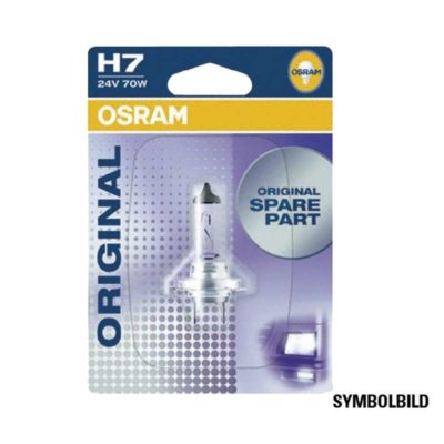 Ampoule halogène Osram Standard 12V/55W (socle: H7) en blanc