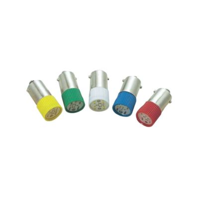 Ampoule LED BARTHELME 4 SMD LED 12V AC/DC (socle: BA9S) orange