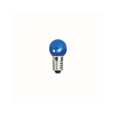 Ampoule LED NO NAME Standard 12V AC/DC (socle: E10) bleu