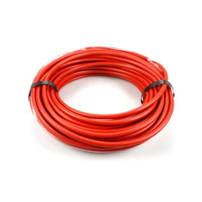Rouleau fil d'allumage Ø 7mm x 25m en rouge