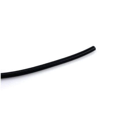 Fil d'allumage NN PRODUCTS RETRO Ø 7mm x 1m tissu textil noir - par mètre