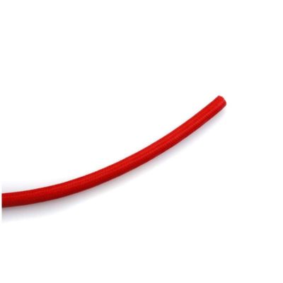 Fil d'allumage NN PRODUCTS RETRO Ø 7mm x 1m tissu textil rouge-par mètre