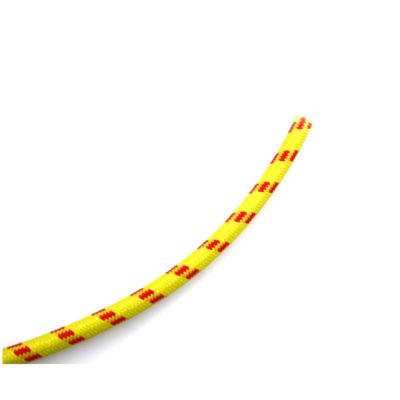 Fil d'allumage NN PRODUCTS RETRO Ø 7mm x 1m tissu textil jaune/rouge