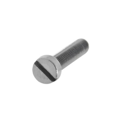 Vis cylindre avec fente M 6/1 x  3.9 x 38mm (DIN 84) galvanisé-bleu