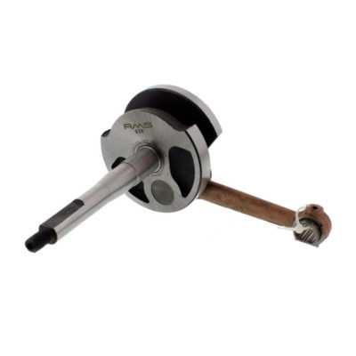 Vilebrequin RMS comme d'origine (Axe 12) pour vélomoteurs Piaggio
