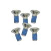 Kit visses BIKE IT disque frein (6 pièces) 6pans/Senkkopf M6x14.7mm 10.9 acier