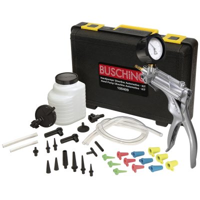 Purgeur de freins / pompe à pression et à vide pour freins + diagnostic Busching