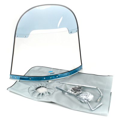 Pare-brise CUPPINI (complèt) avec bavette