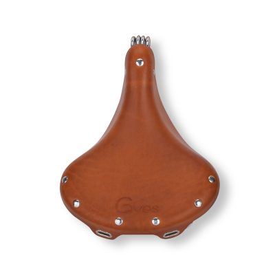 Selle universelle GYES CAFE RACER cuir véritable Handcrafted noir