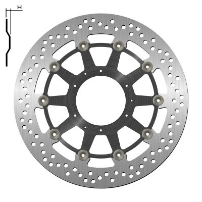 Disque de freins NG 320/94/5mm 6 trous