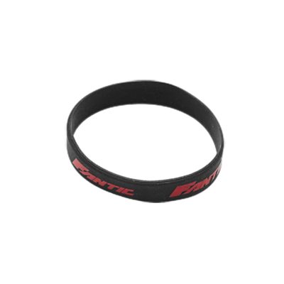 Bracelet silicone FANTIC noir (20 pcs)