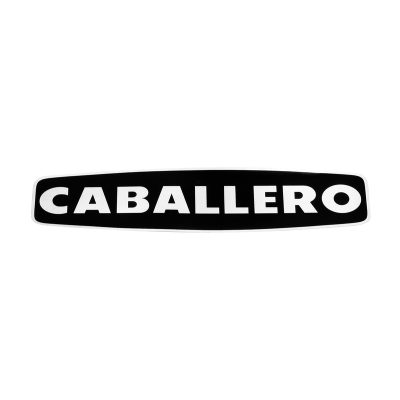 Autocollant Fantic CABALLERO noir/chrome
