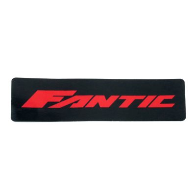Autocollant Fantic 110x35mm noir