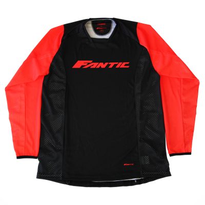 Shirt Enduro manches longue FANTIC rouge/noir S