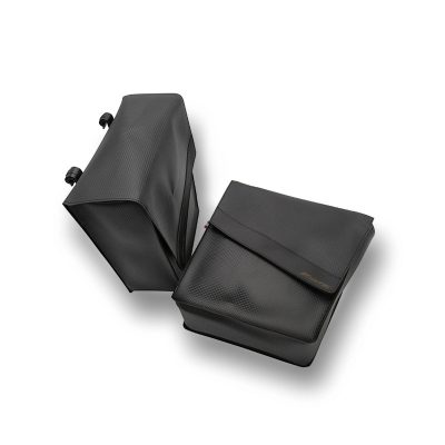 Sacoches (paire) 2x10l (26x12x32cm) Fantic E-Bike noir, fermeture velcro