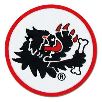 Ecusson Malossi lion à coudre D.= 6cm PRIX NET NML