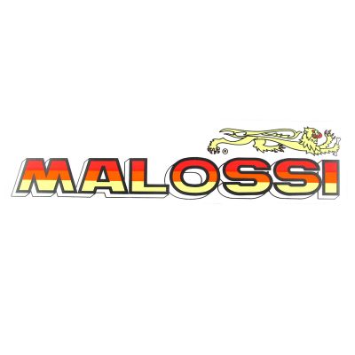 Autocollant MALOSSI Logo et lion 60 cm