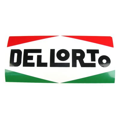 Autocollant DellOrto 17 cm