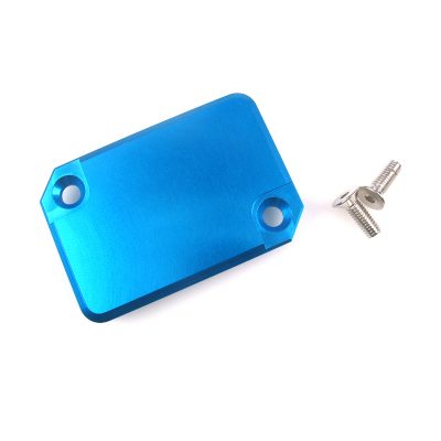 Couverle liquide de frein DMP bleu anodisé MBK Nitro / Yamaha Aerox