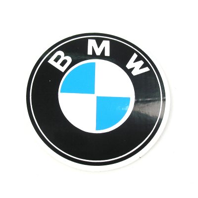 Autocollant BMW rond Ø 8 cm