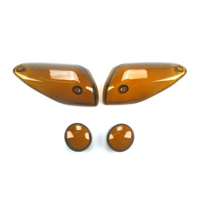 Verres clignos fumé kit complet MBK Nitro / Yamaha Aerox >1999 sans visses