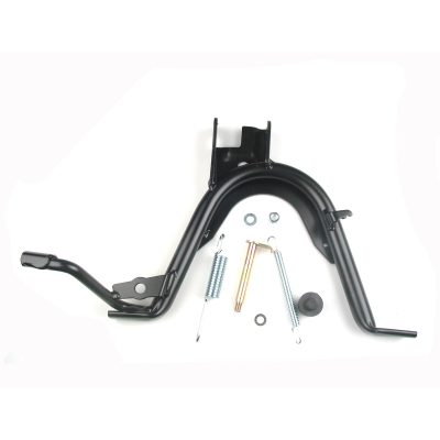 Béquille centrale Buzzetti noir Malaguti / MBK / Yamaha moteur Minarelli